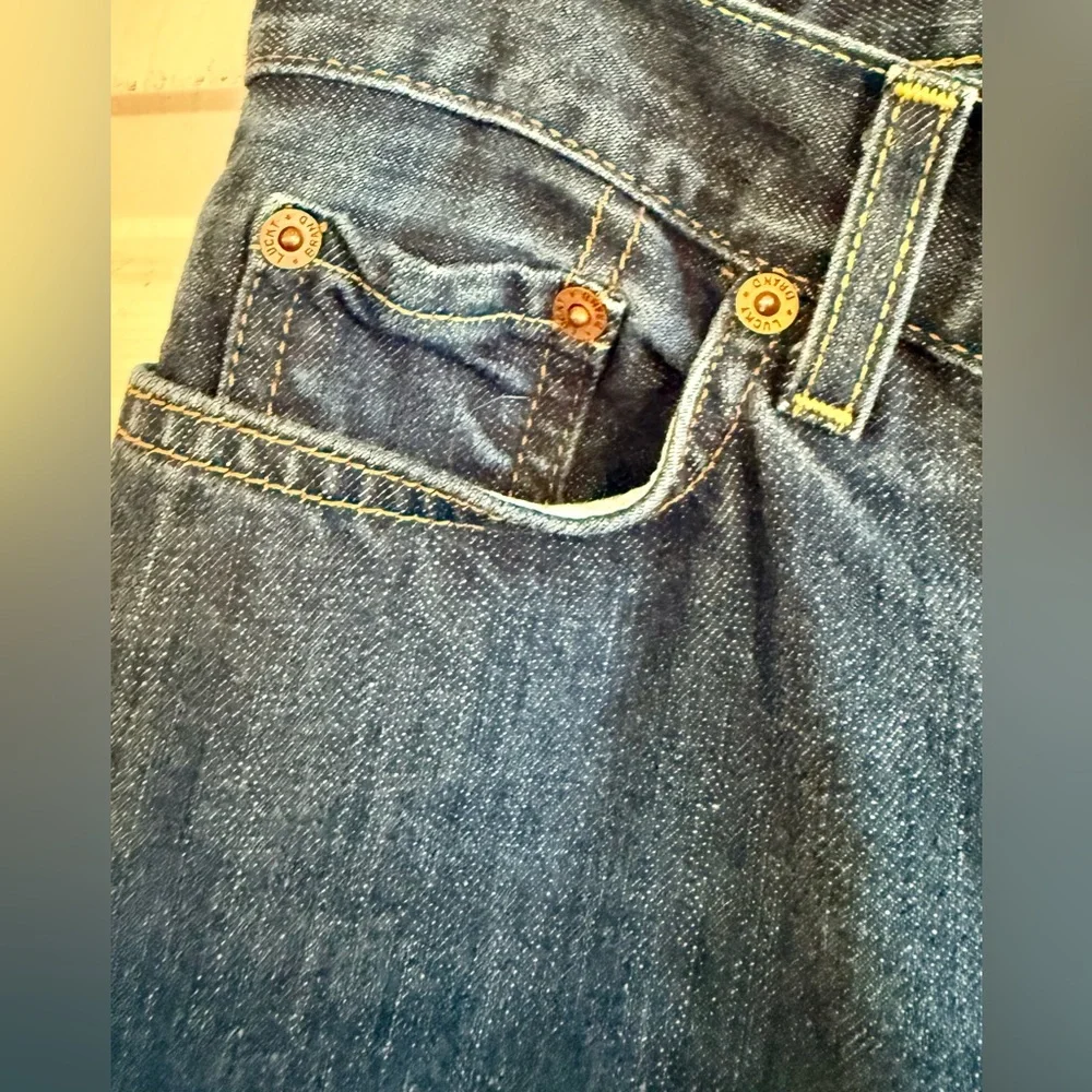 Lucky Brand Dungarees Vintage Bootcut Jeans Women's Size 4 27 Made In USA
